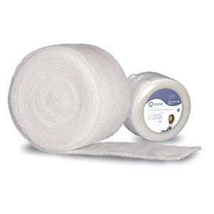 Rouleau à récurer en fibre blanche