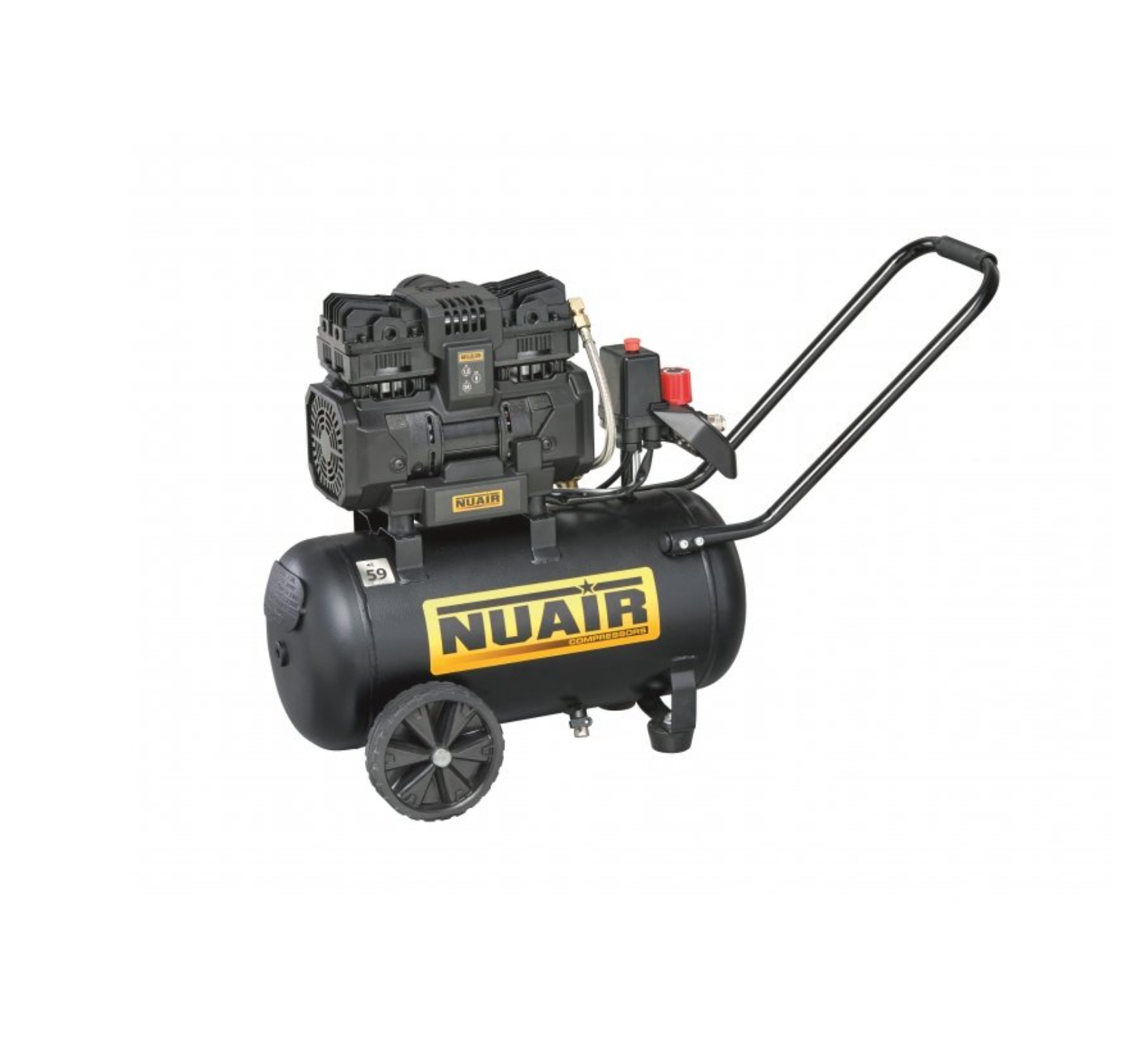 COMPRESSEUR A AIR NUAIR SILENCIEUX SILTEK TB 24 L 1.5 HP 59 DB
