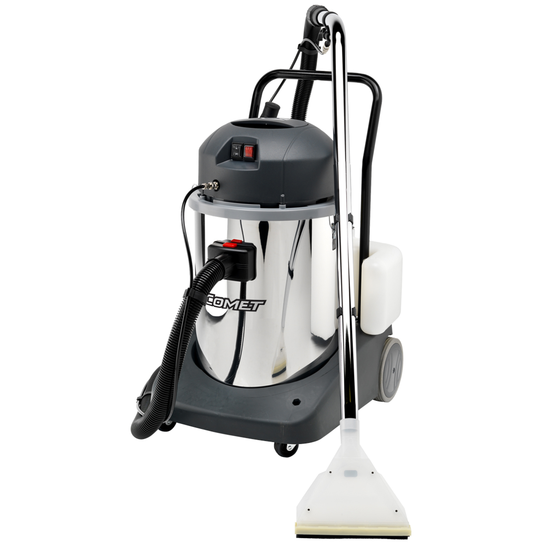 Injecteur extracteur inox 1 moteur CVC150XH 50L 1400W- COMET