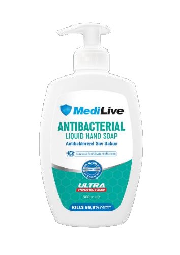 SAVON MAIN ANTIBACTERIEN 500 ML MEDILIVE